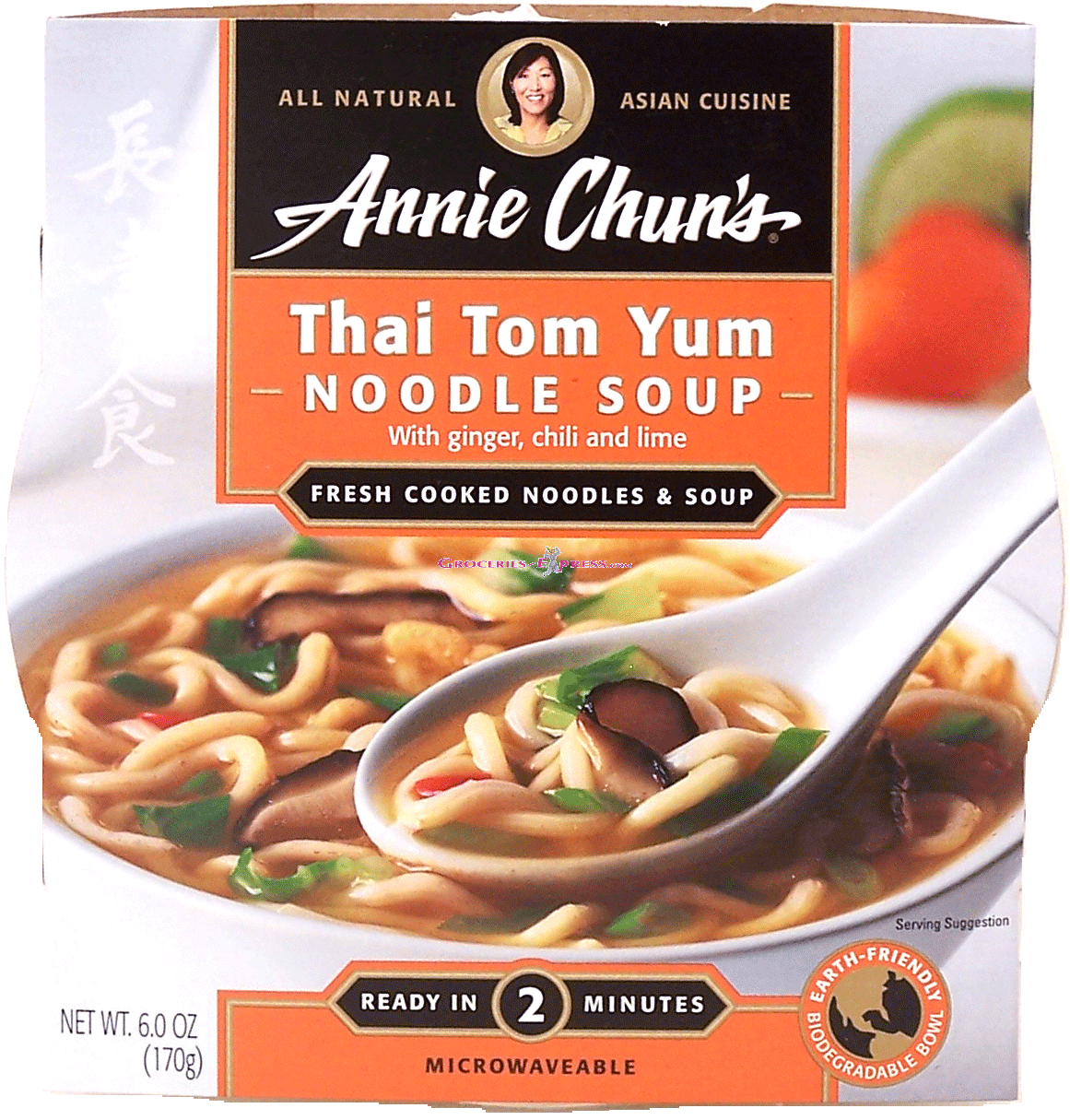 Annie Chun's&nbsp;&nbsp;thai tom yum noodle soup with ginger, chili and lime Full-Size Picture